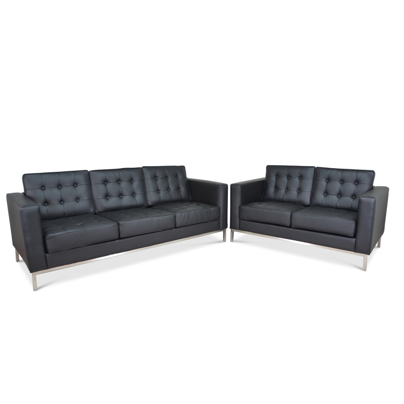 Florence Knoll Banken zwart