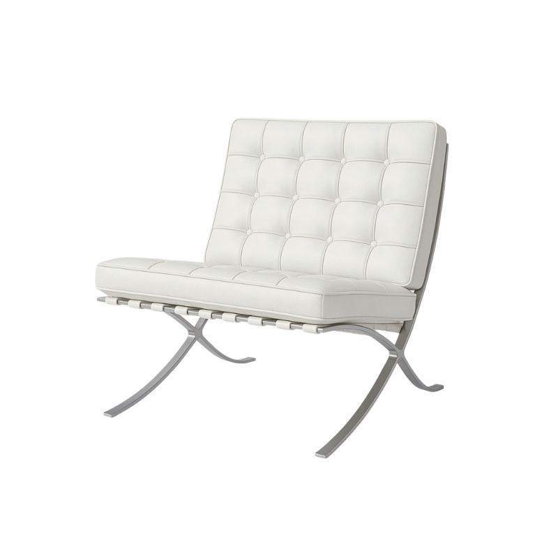 Barcelona Chair Wit