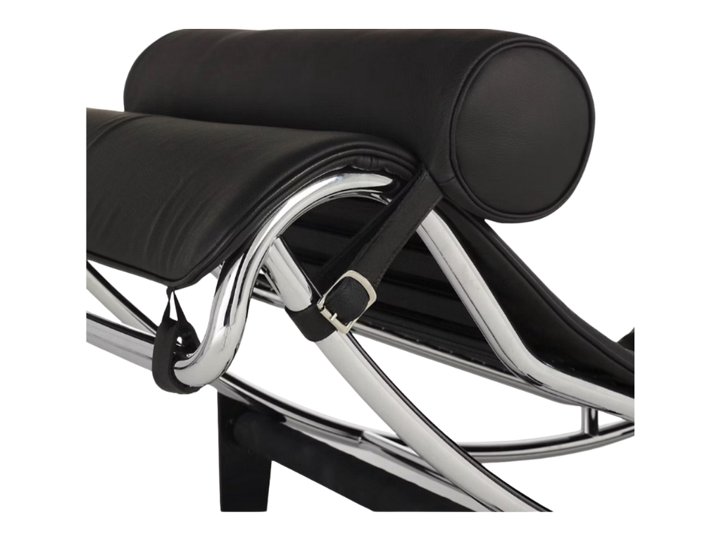 Chaise Longue - Ligbed - Fauteuil - Zwart Corbusier stoel zwart kopen