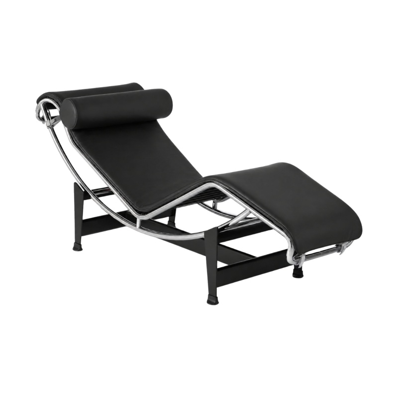 Corbusier stoel zwart LC4 Cassina fauteuil Chair