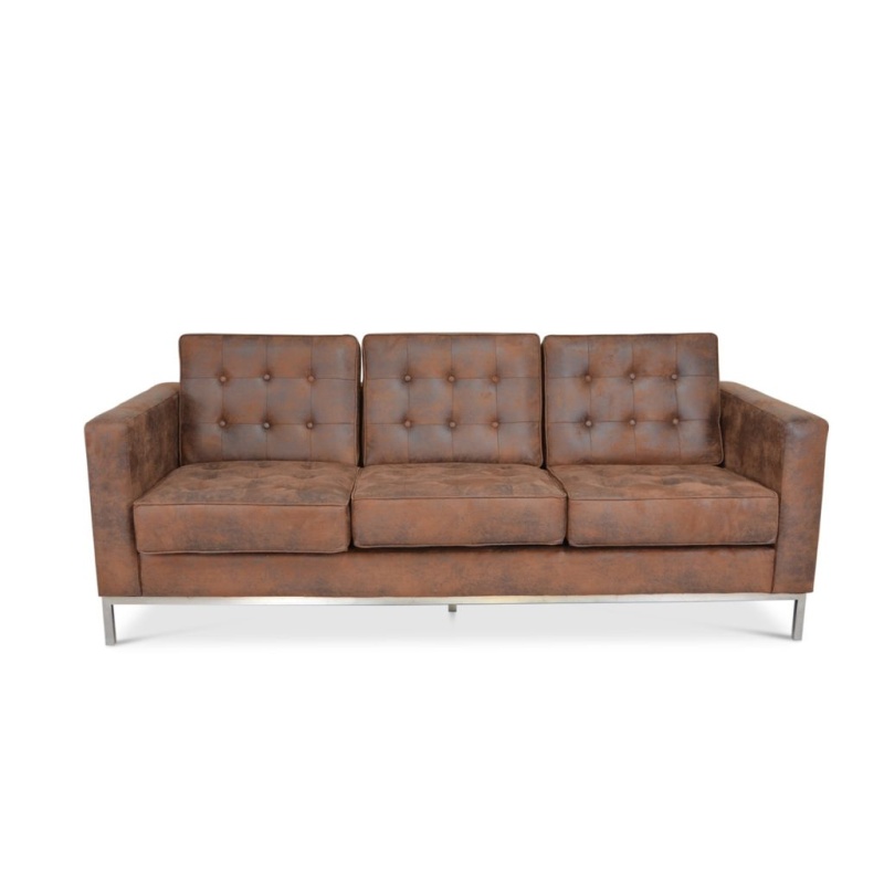 Florence knoll bank bruin drie zits kopen