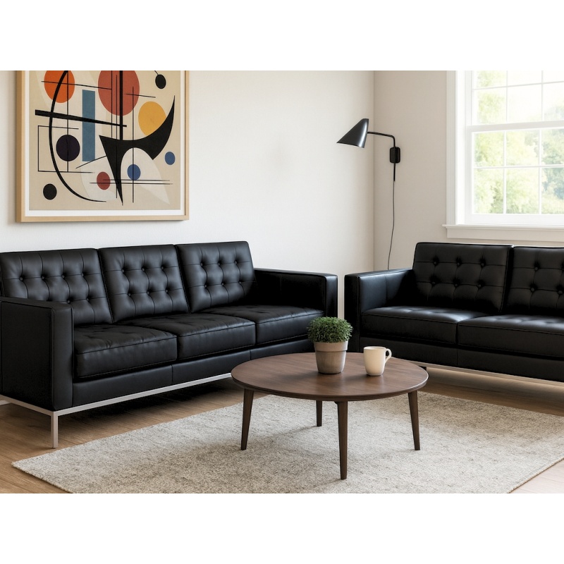 Knoll Florence Bank Zwart