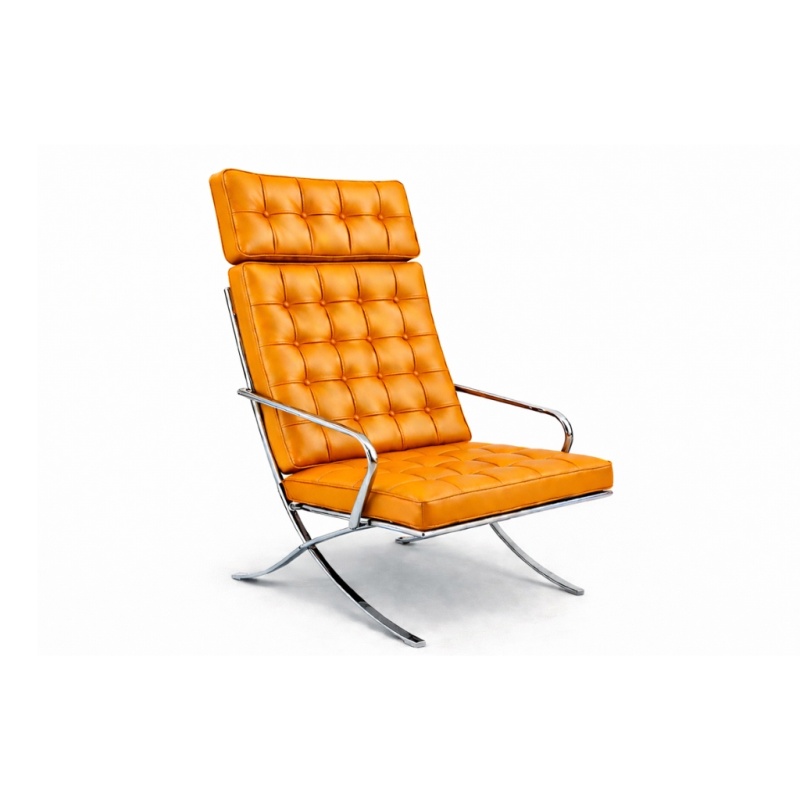 Barcelona Chair XL Geel