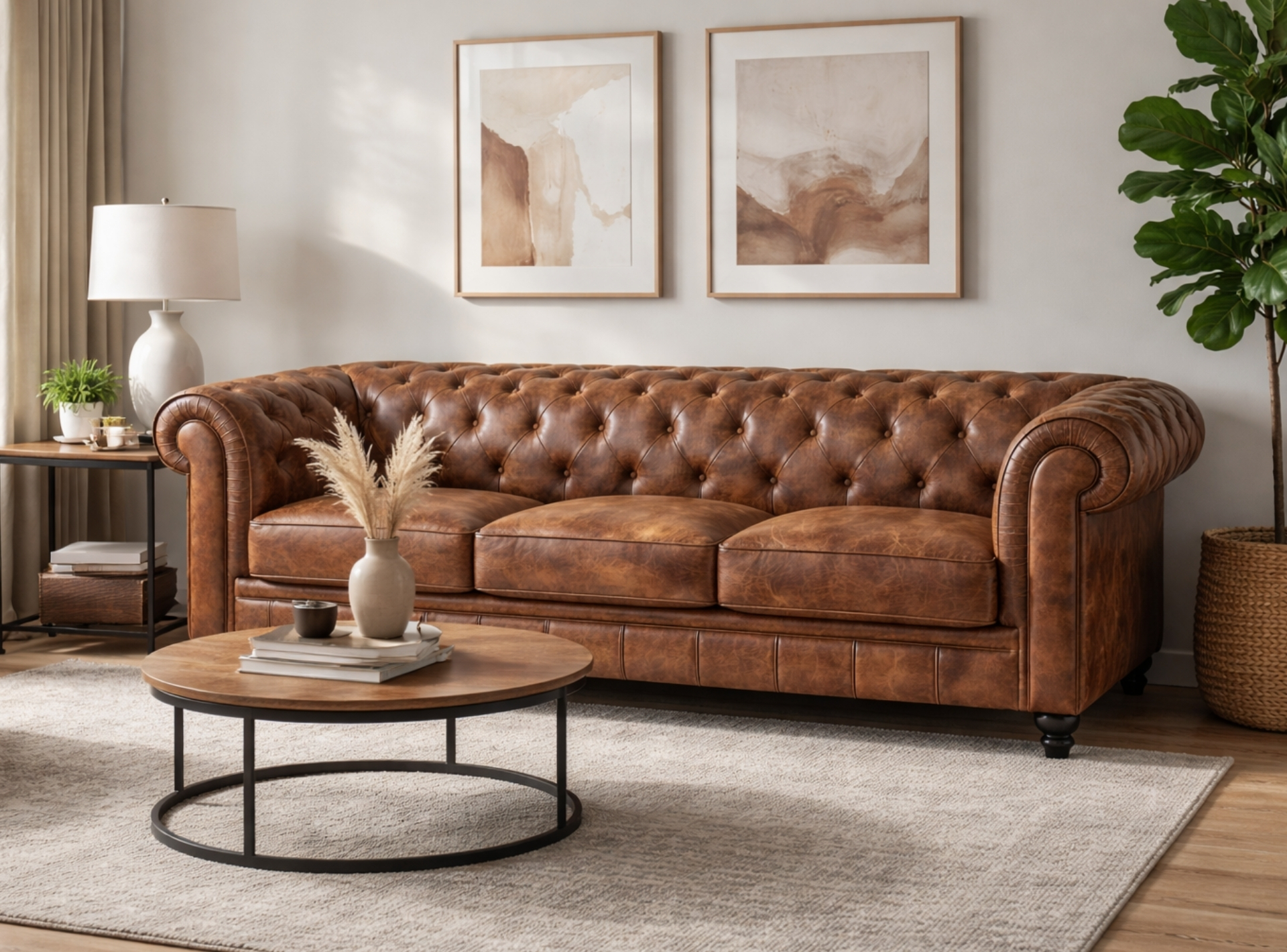 Chesterfield Banken Chesterfield meubels Leer