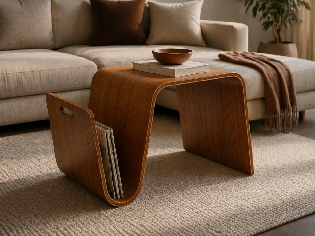 Scando Salontafel Mini Coffee table Walnoot