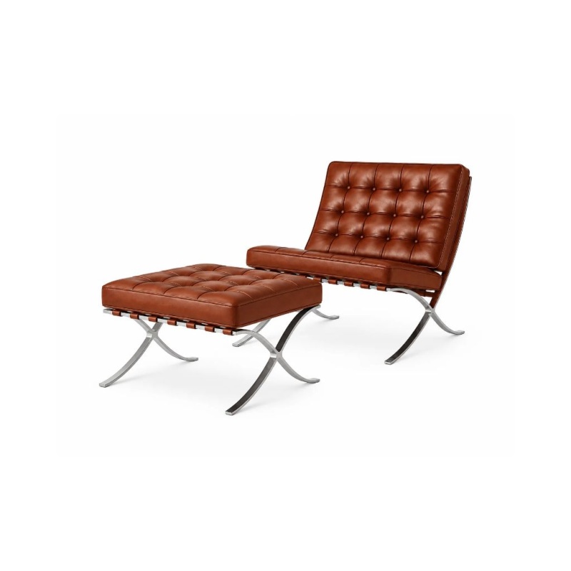 Barcelona Chair Bruin