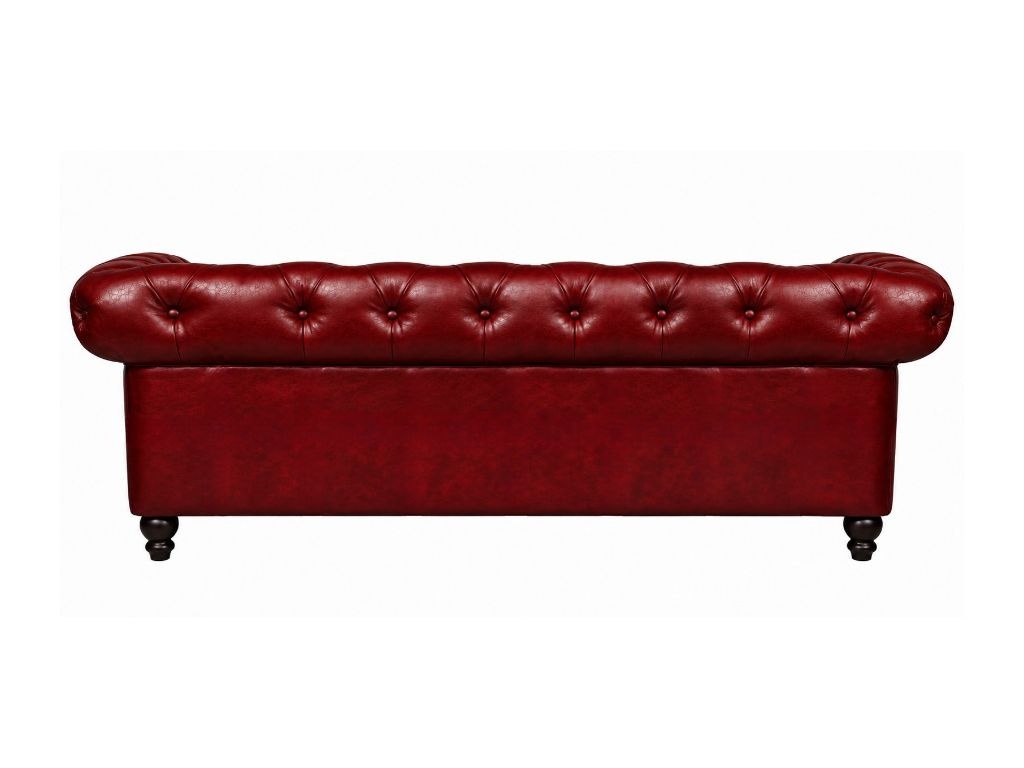 Chesterfield Bank Curve Rood | 3-zits Chesterfield Bank Curve Rood | 3-zits - Afbeelding 6